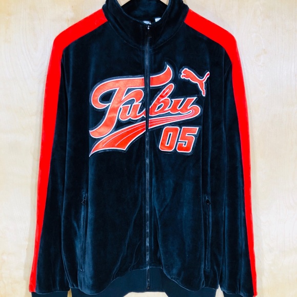 NWT PumaXFubu Men’s ‘05 Suede Track Jacket-577091 - Picture 3 of 8